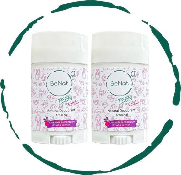2-Pack all-Natural Deodorants for Kids & Teens - Blinks Emporium