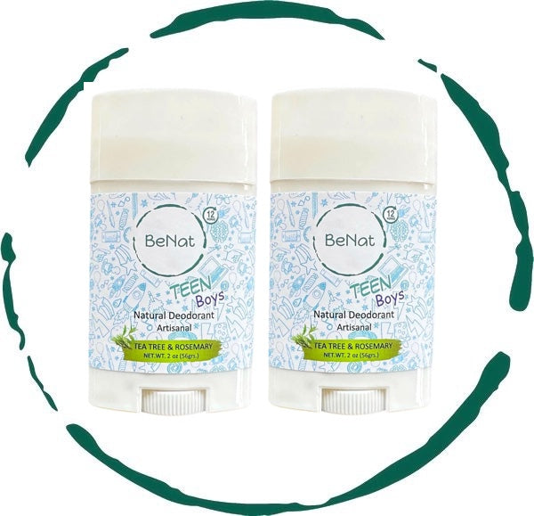 2-Pack all-Natural Deodorants for Kids & Teens - Blinks Emporium