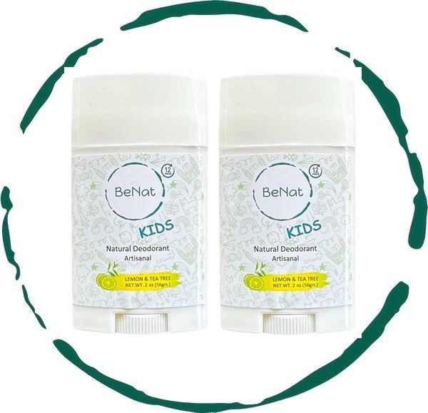 2-Pack all-Natural Deodorants for Kids & Teens - Blinks Emporium