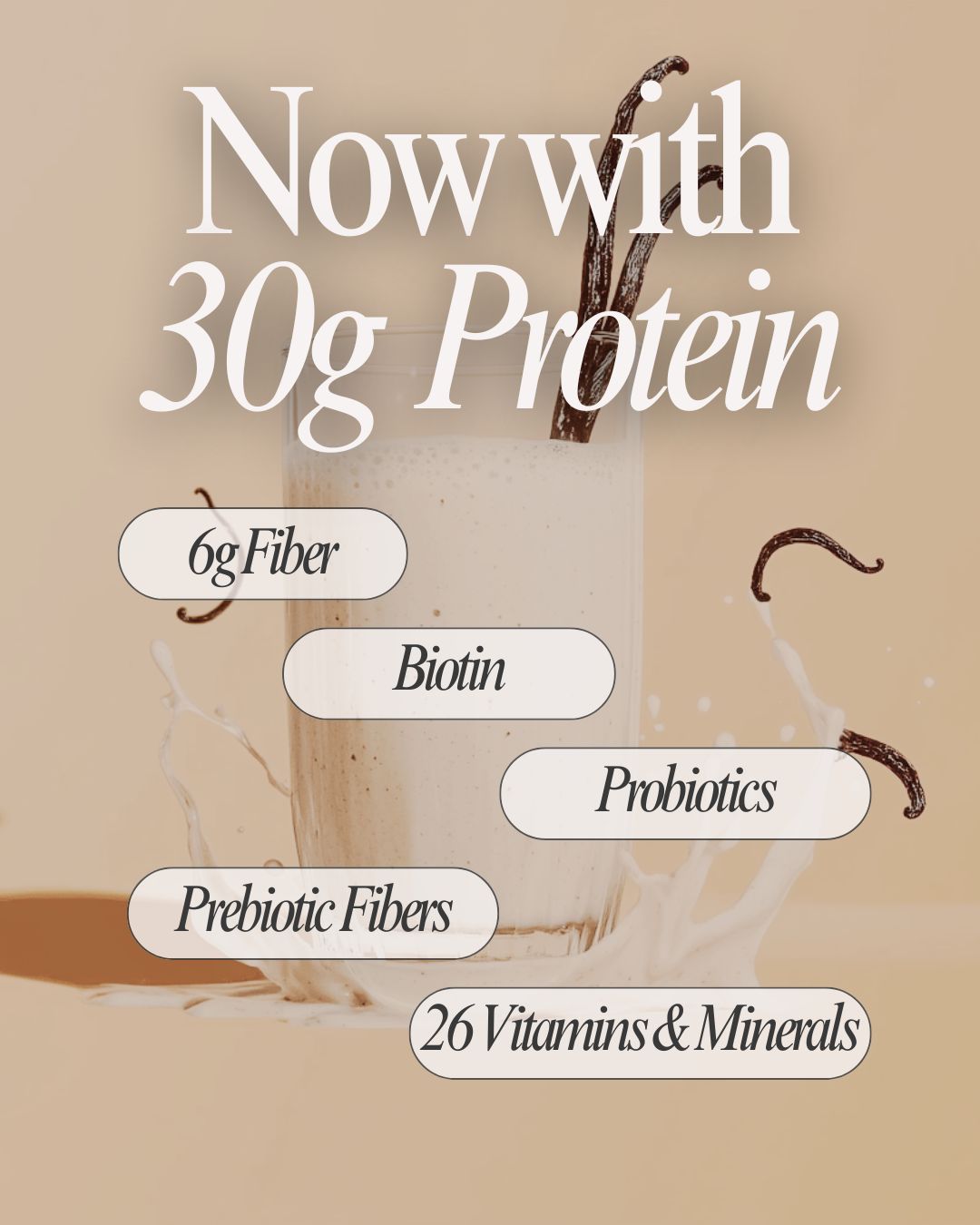 30G Protein Vanilla Biocare Dietary Beverage (14-Count) - Blinks Emporium