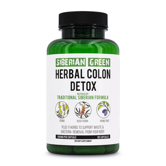 Herbal Colon Detox | Senna Buckthorn Prune | 90 Capsules
