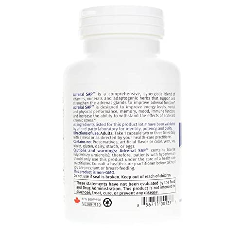 Adrenal Sap (Licorice-Free) 90 Capsules