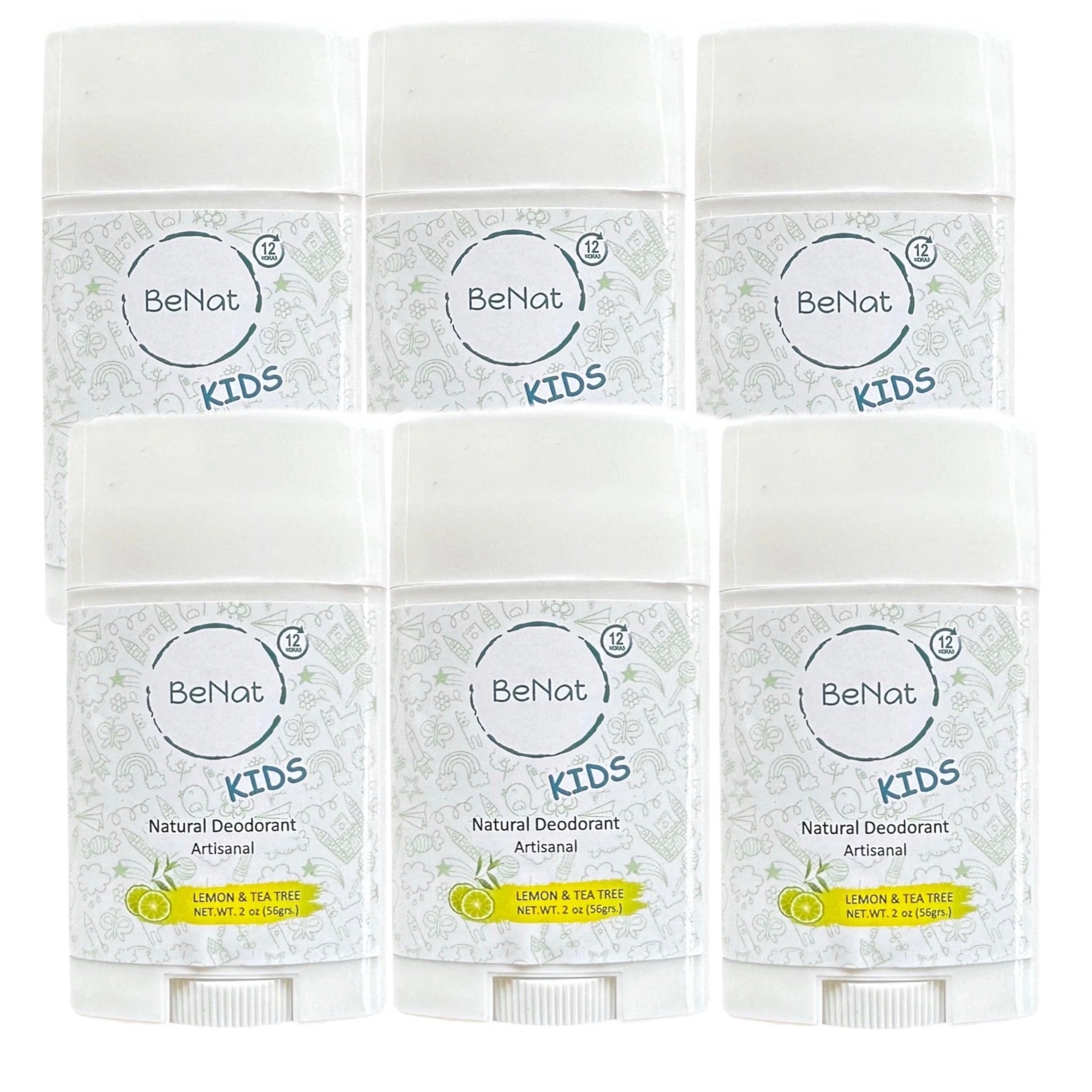 2-Pack all-Natural Deodorants for Kids & Teens - Blinks Emporium