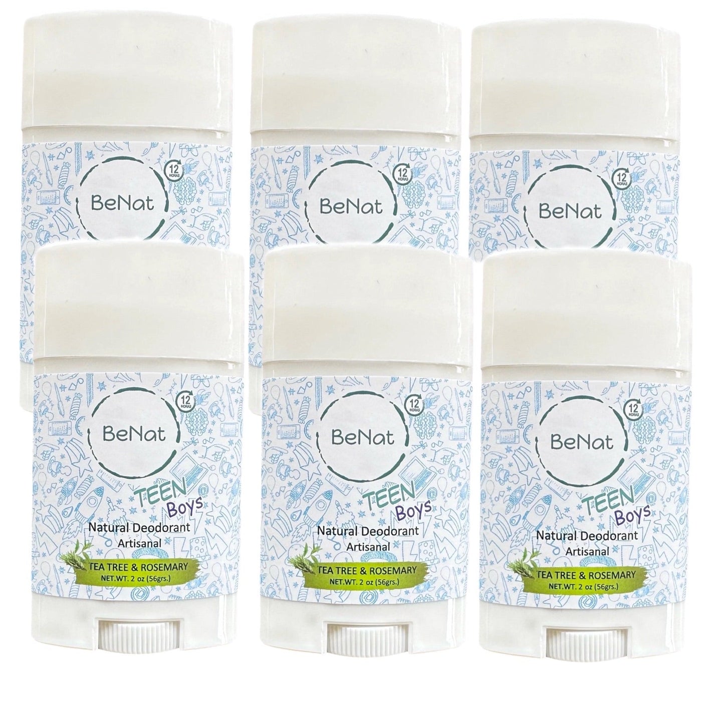 2-Pack all-Natural Deodorants for Kids & Teens - Blinks Emporium