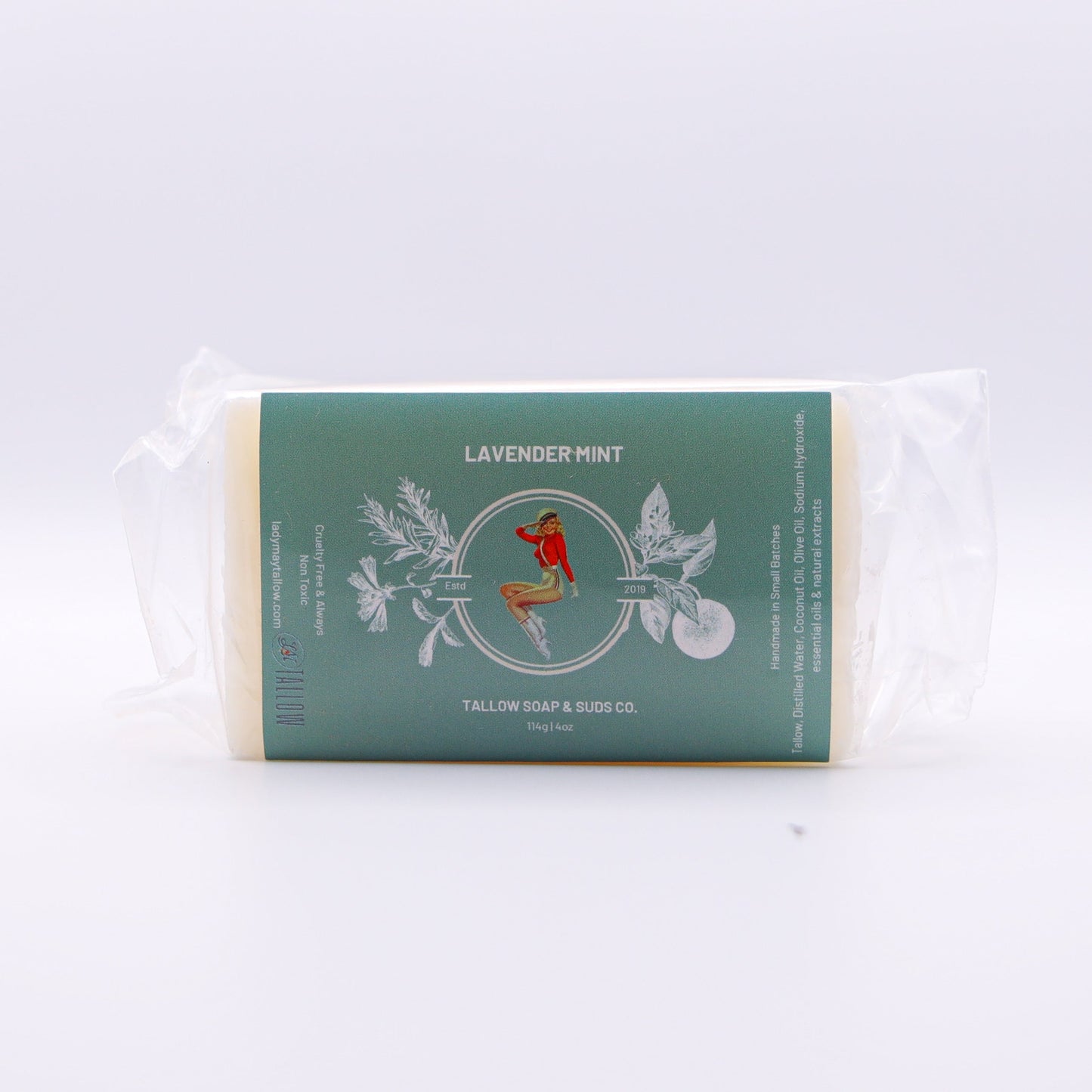 All-Natural Tallow Soap – Lavender Mint & Unscented - Blinks Emporium