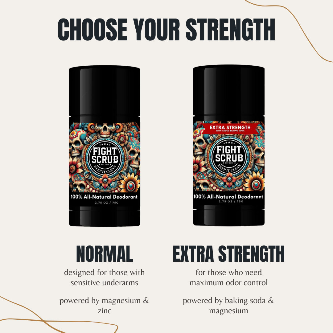 100% All-Natural Extra Strength Deodorant