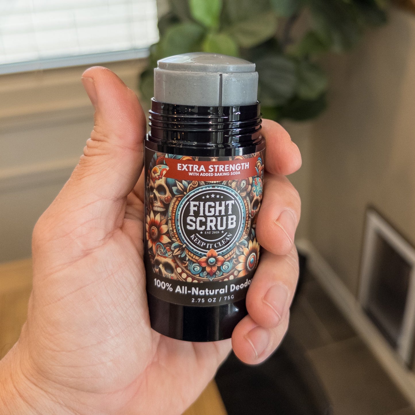 100% All-Natural Extra Strength Deodorant