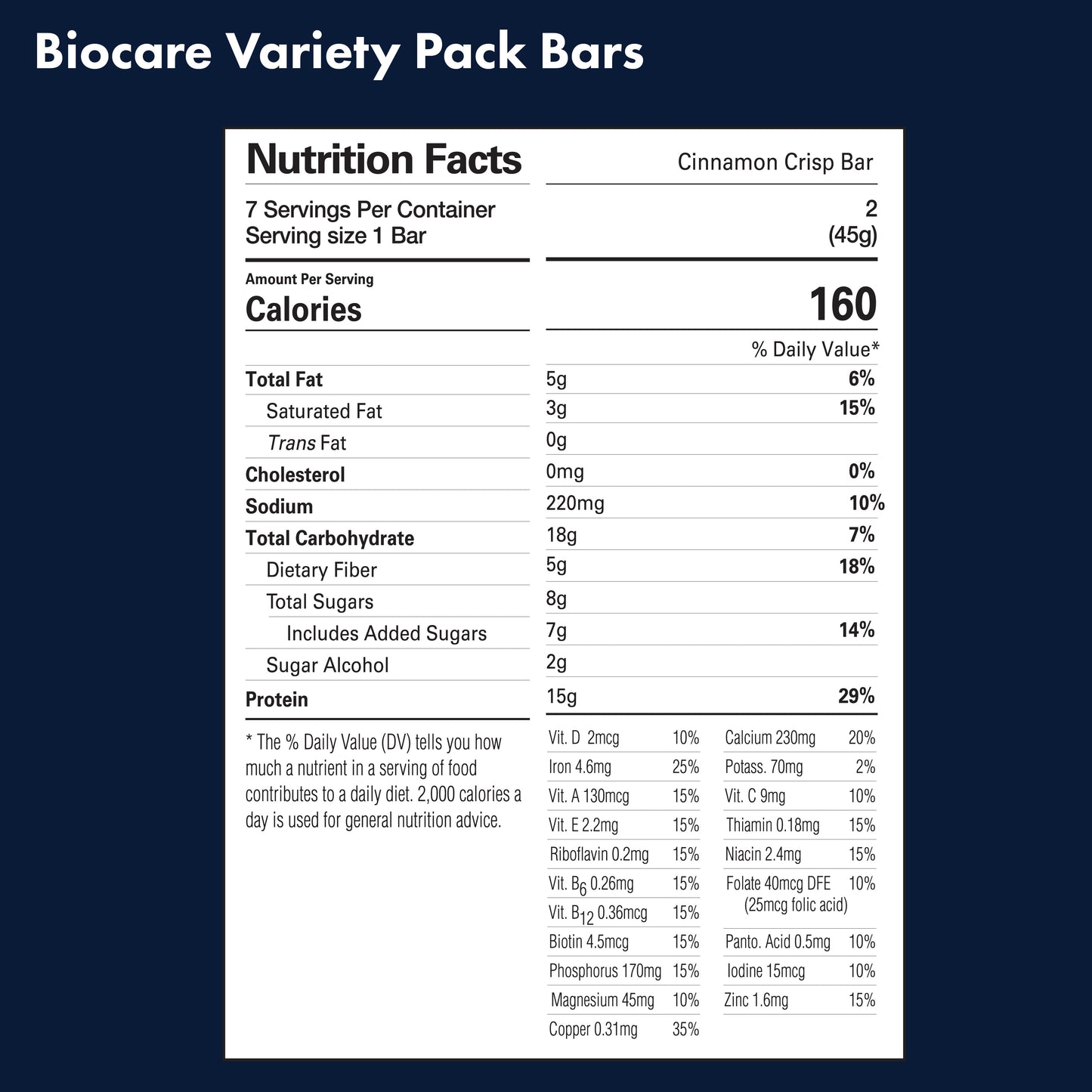 15G Protein Bars Variety Pack (7-Count) - Blinks Emporium