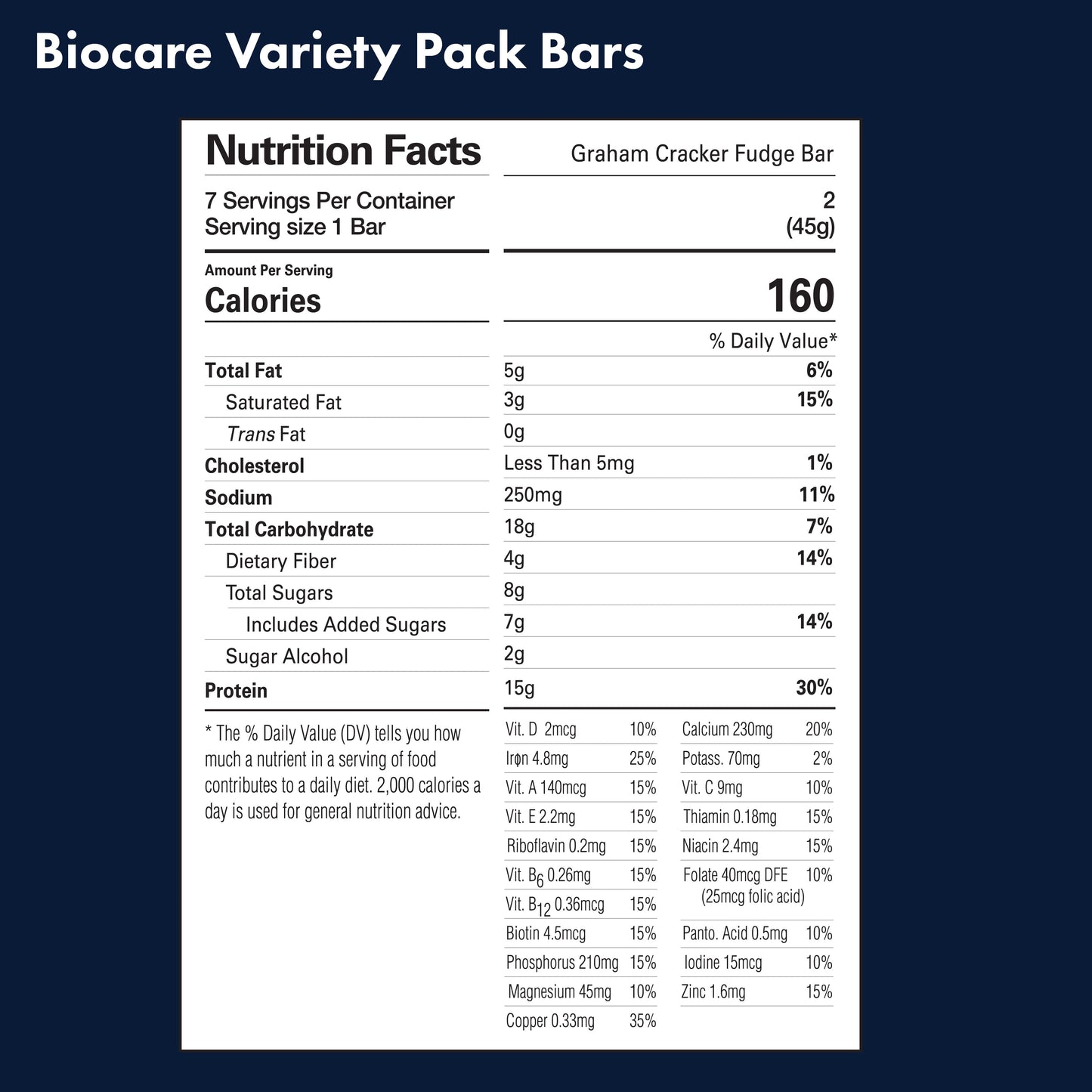 15G Protein Bars Variety Pack (7-Count) - Blinks Emporium