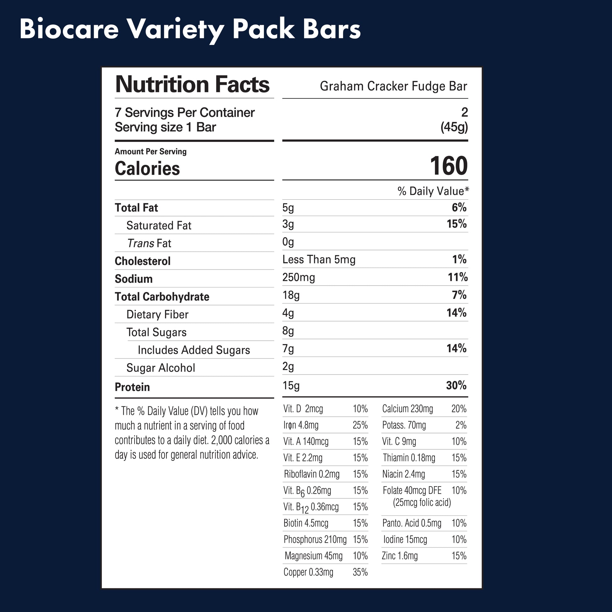 15G Protein Bars Variety Pack (7-Count) - Blinks Emporium