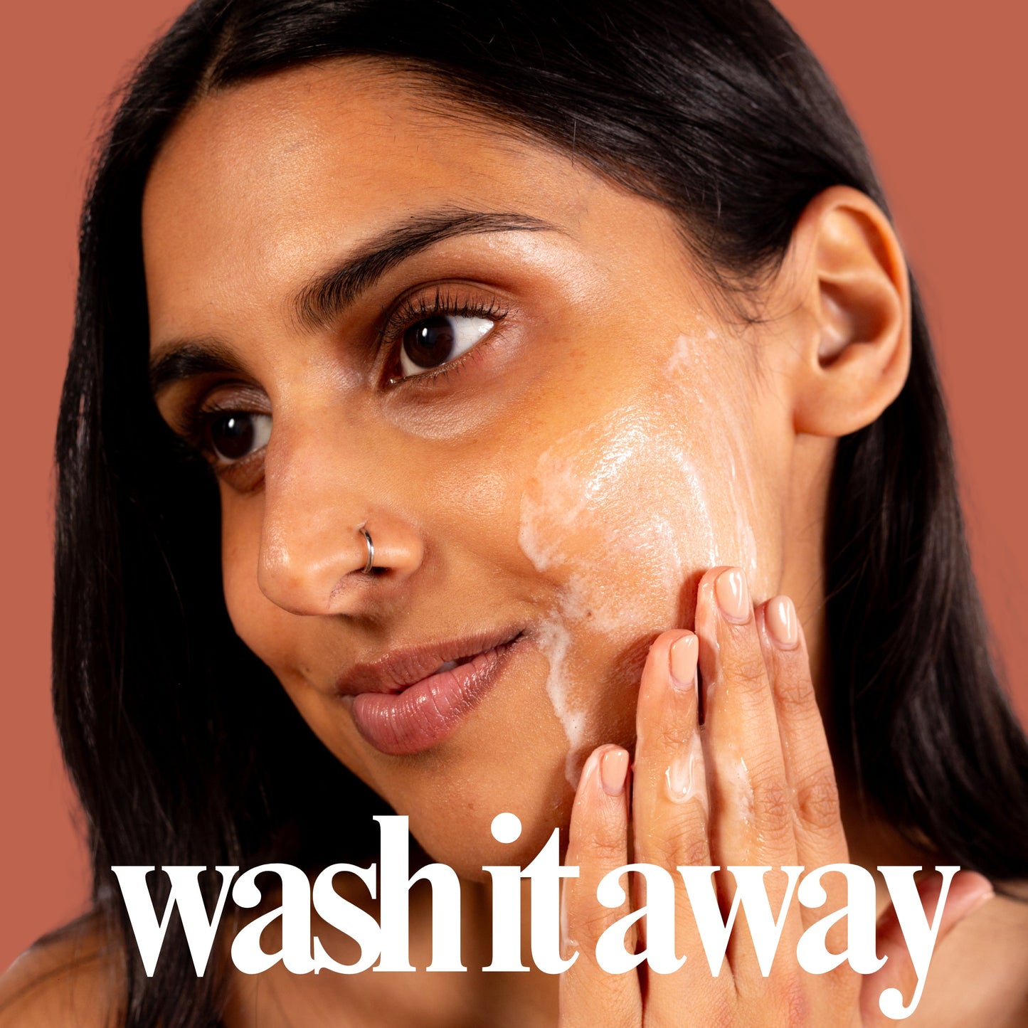 Peach & Basil Balancing Face Cleanser - Blinks Emporium