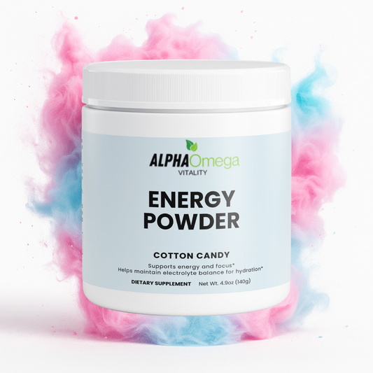 Natural Energy Supplement - Cotton Candy