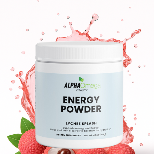 Natural Energy Supplement - Lychee Splash