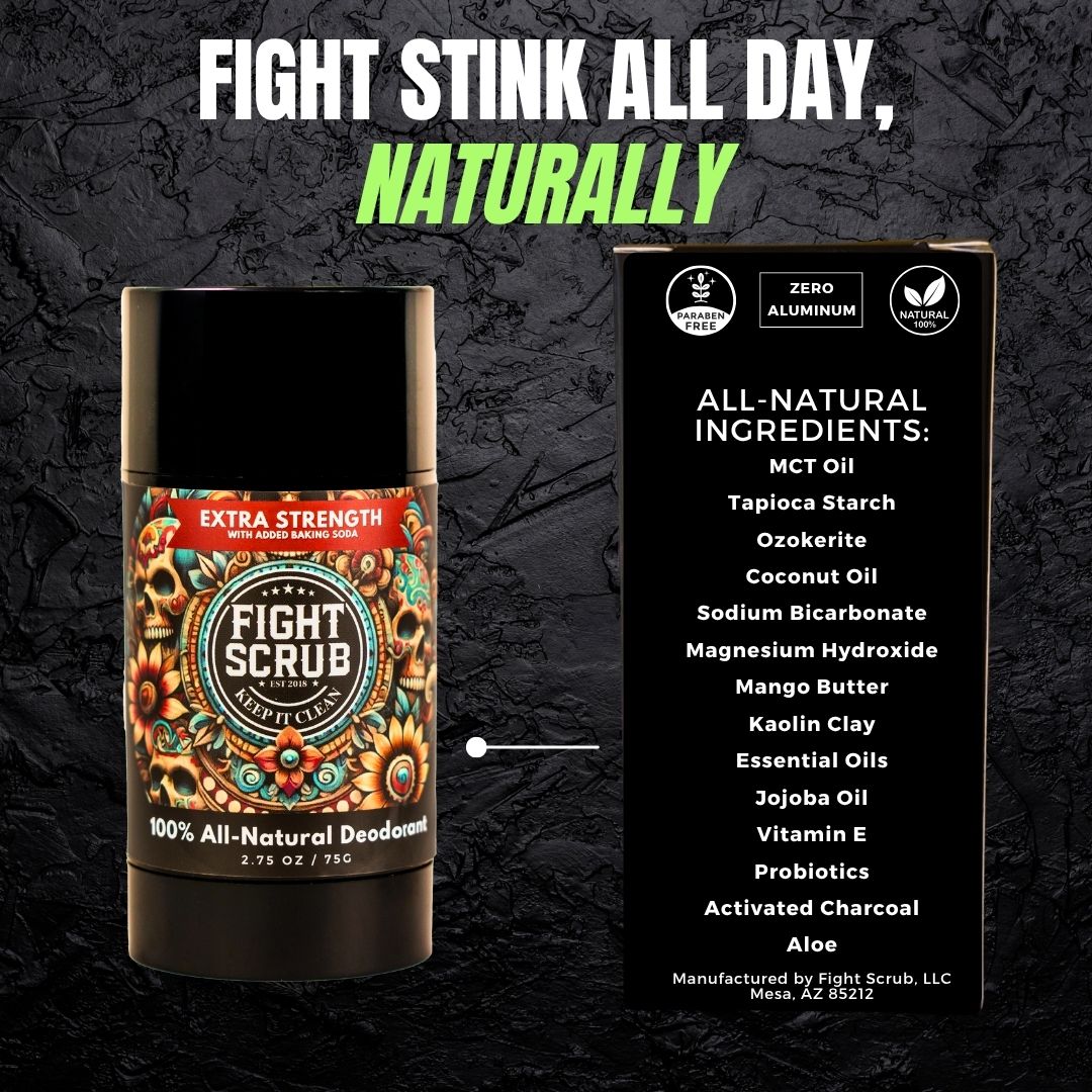100% All-Natural Extra Strength Deodorant