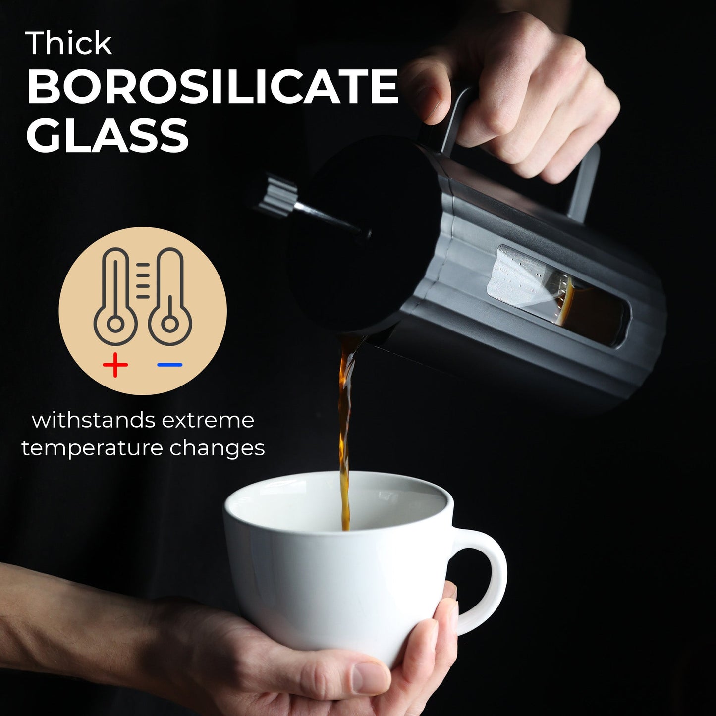 Glass French Press (800ml), KF1111