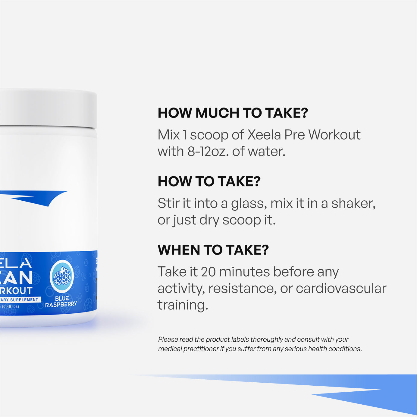 XEELA® CLEAN PRE WORKOUT
