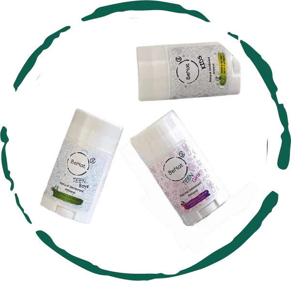 2-Pack all-Natural Deodorants for Kids & Teens - Blinks Emporium