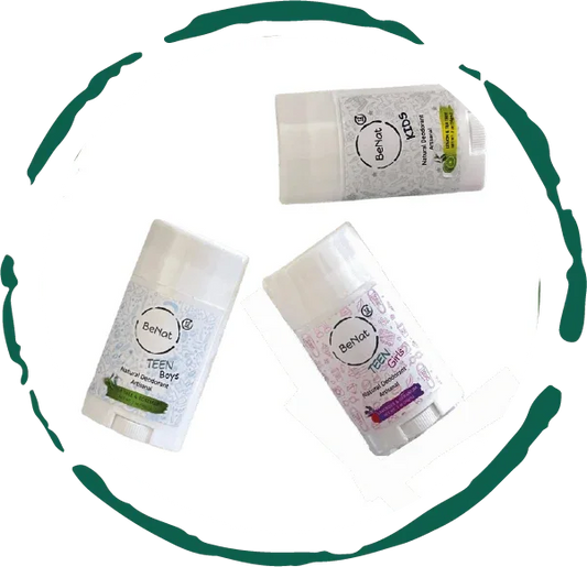 2-Pack all-Natural Deodorants for Kids & Teens - Blinks Emporium