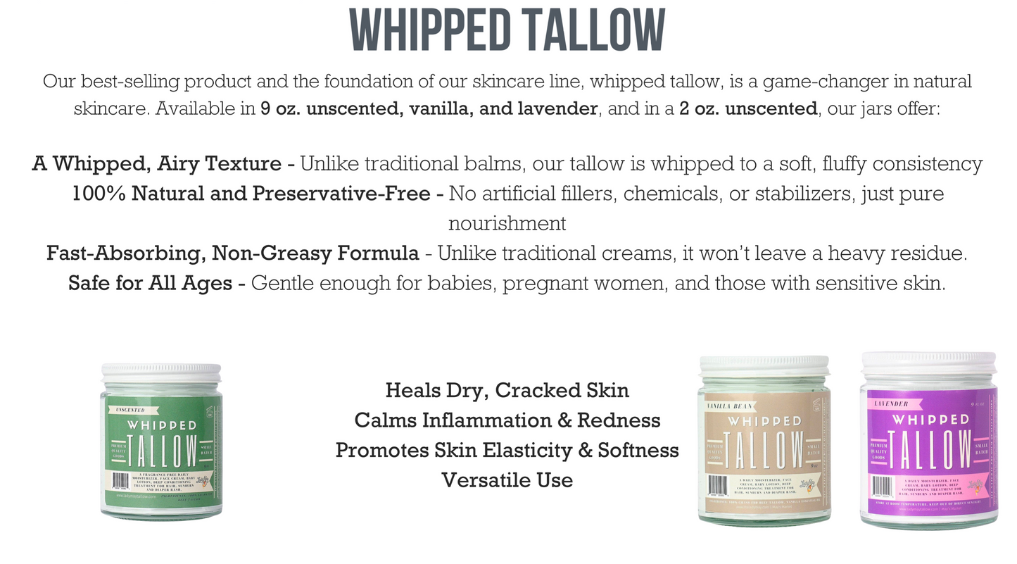 Ultimate Tallow Skincare Collection - Lady May Tallow - Blinks Emporium