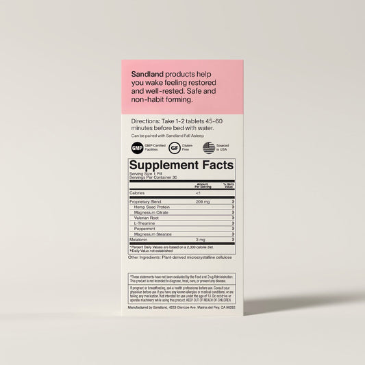 Stay Asleep with Melatonin