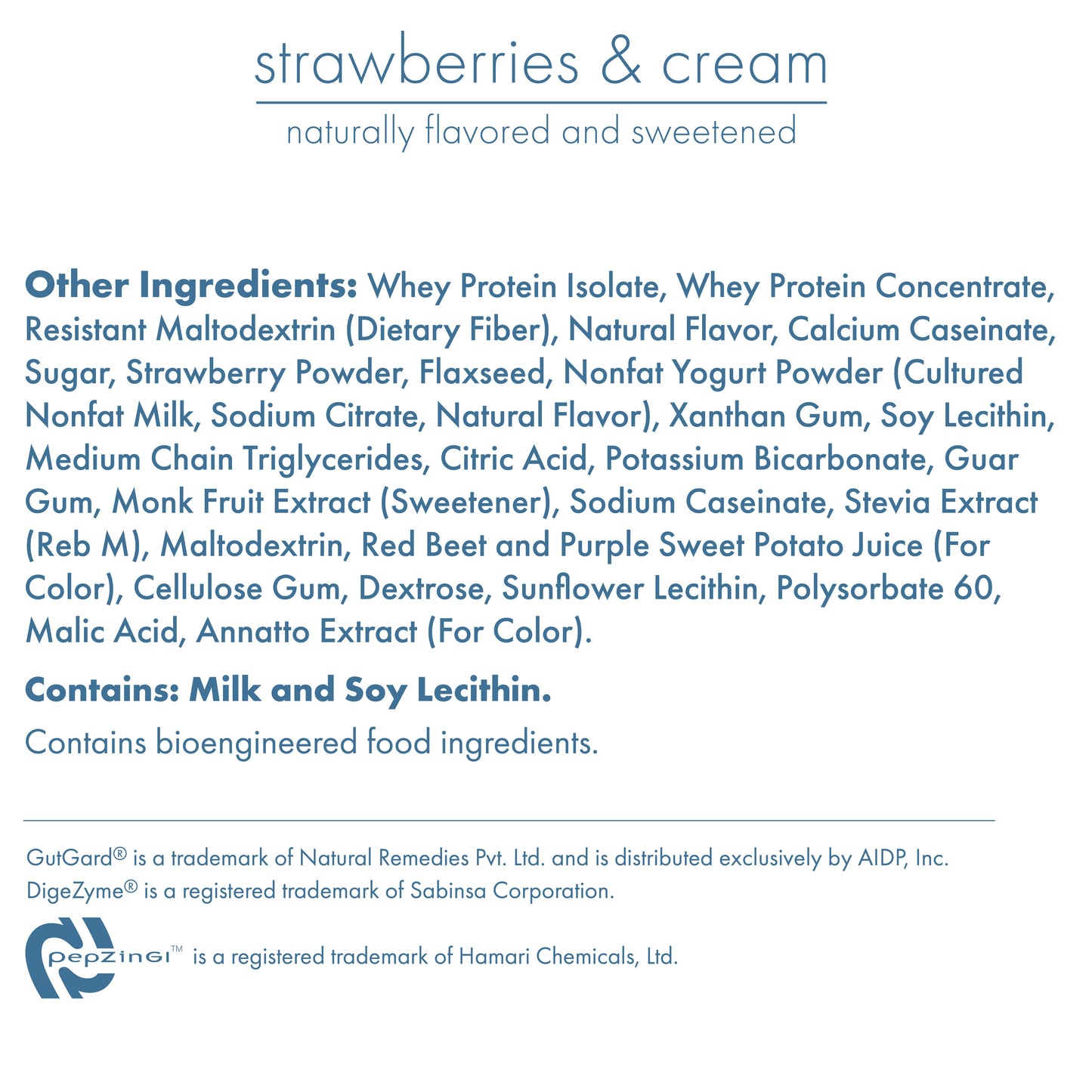 30G Protein Strawberries & Cream Biocare Dietary Beverage (14-Servings) - Blinks Emporium