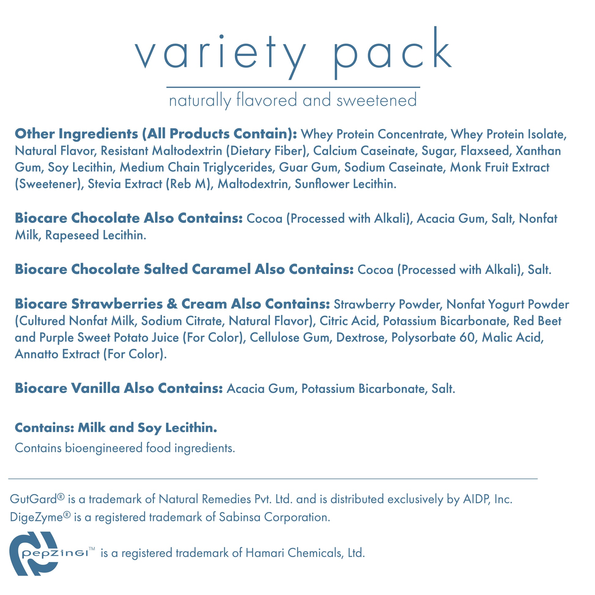 30G Protein Beverage Variety Pack (7 Servings) - Blinks Emporium
