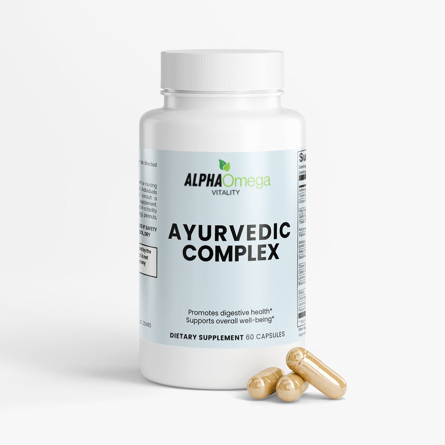 Ayurvedic Health Supplement Capsules