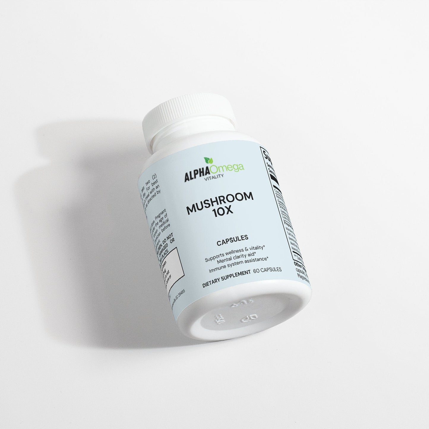 Mushroom Complex Supplement - 10X