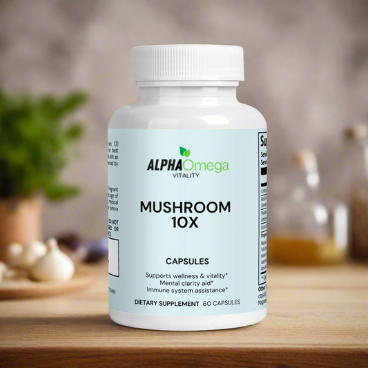 Mushroom Complex Supplement - 10X