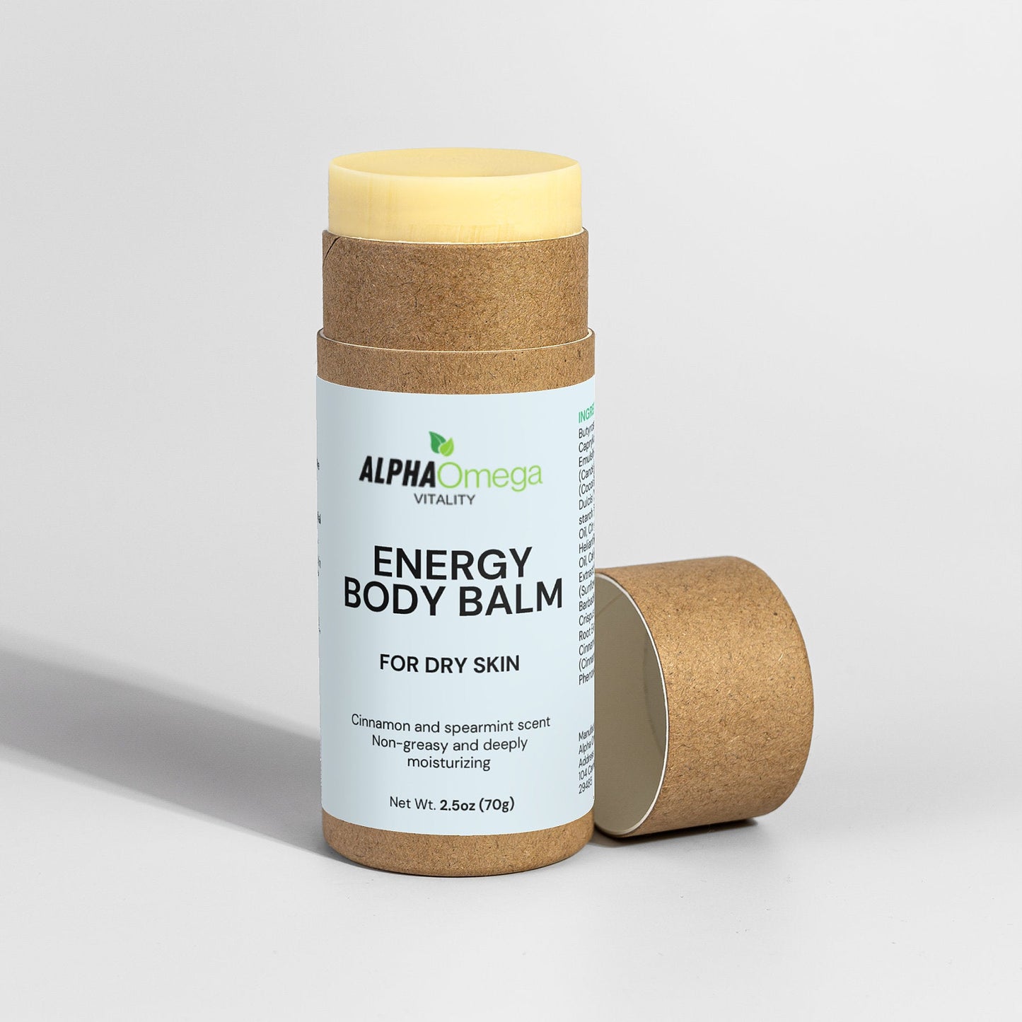 Natural Energy Body Balm 2.5oz