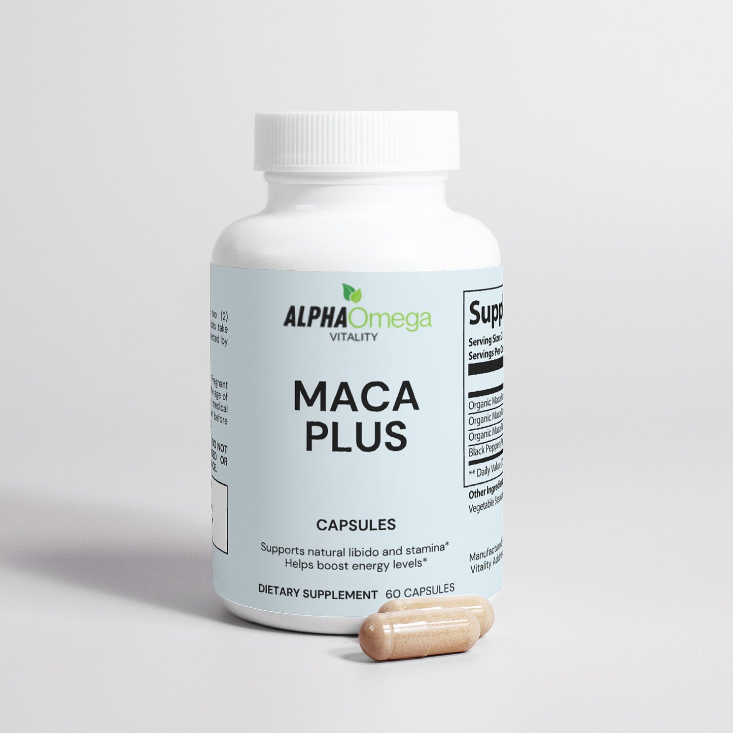 MACA Energy Booster Capsules