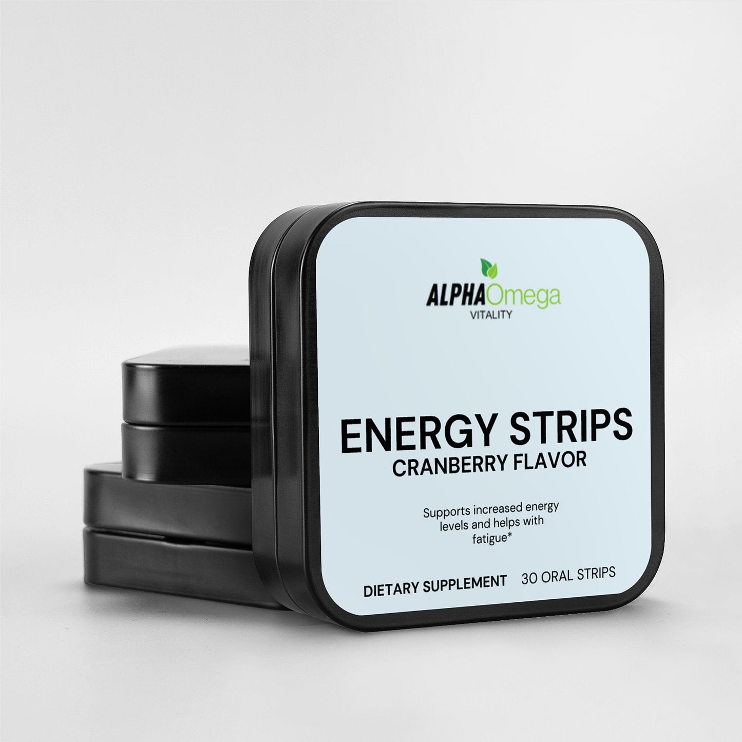 Natural Energy Strips - Cranberry Flavor