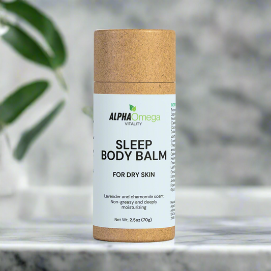 Natural Sleep Balm for Dry Skin
