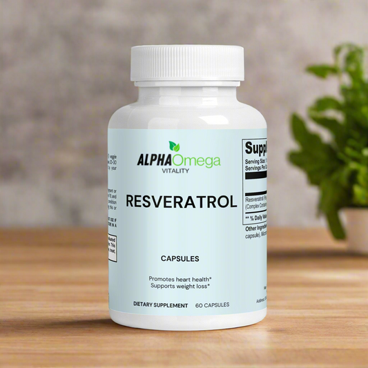 Resveratrol Supplement 600mg Capsules
