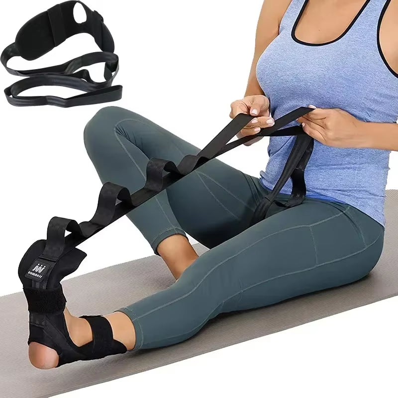 Yoga Leg Stretching Band for Enhanced Flexibility and Rehabilitation - Ideal for Plantar Fasciitis and Foot Care