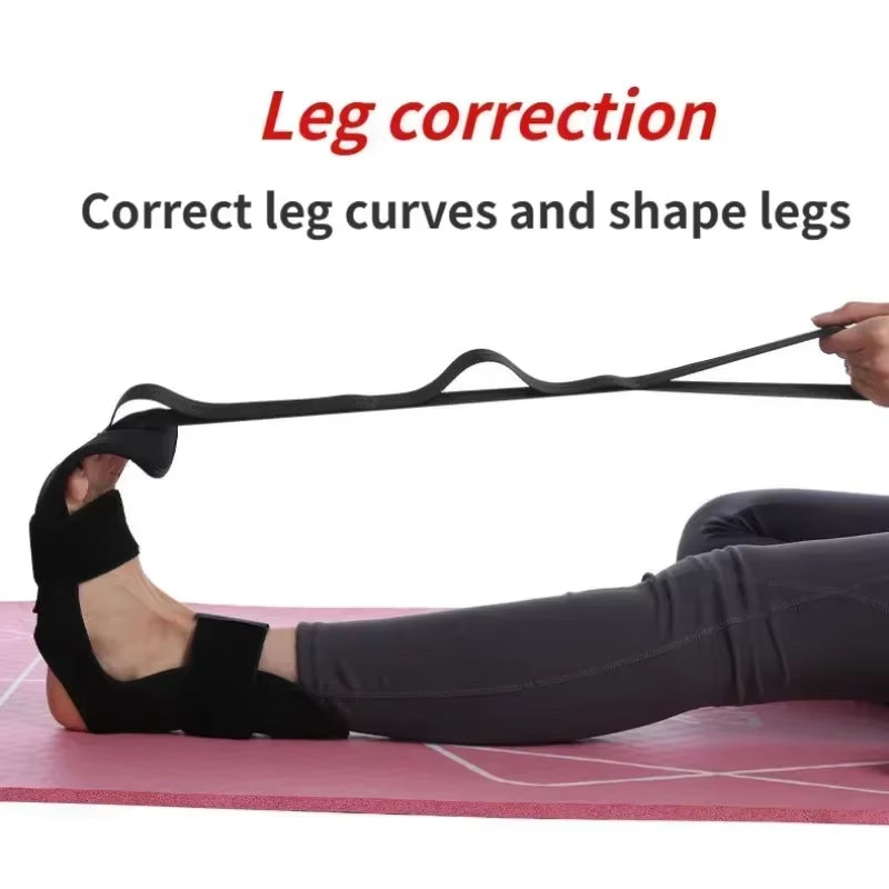Yoga Leg Stretching Band for Enhanced Flexibility and Rehabilitation - Ideal for Plantar Fasciitis and Foot Care