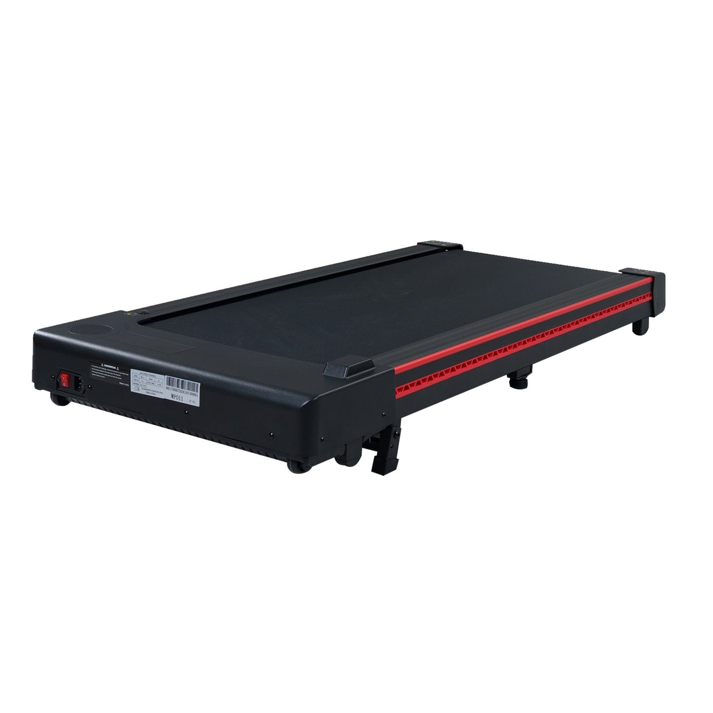 Walking Pad Treadmill with 10° Incline, Remote Control 3HP Portable Compact Treadmills for Home Office, Treadmill 264 lb Capacity, LED Display