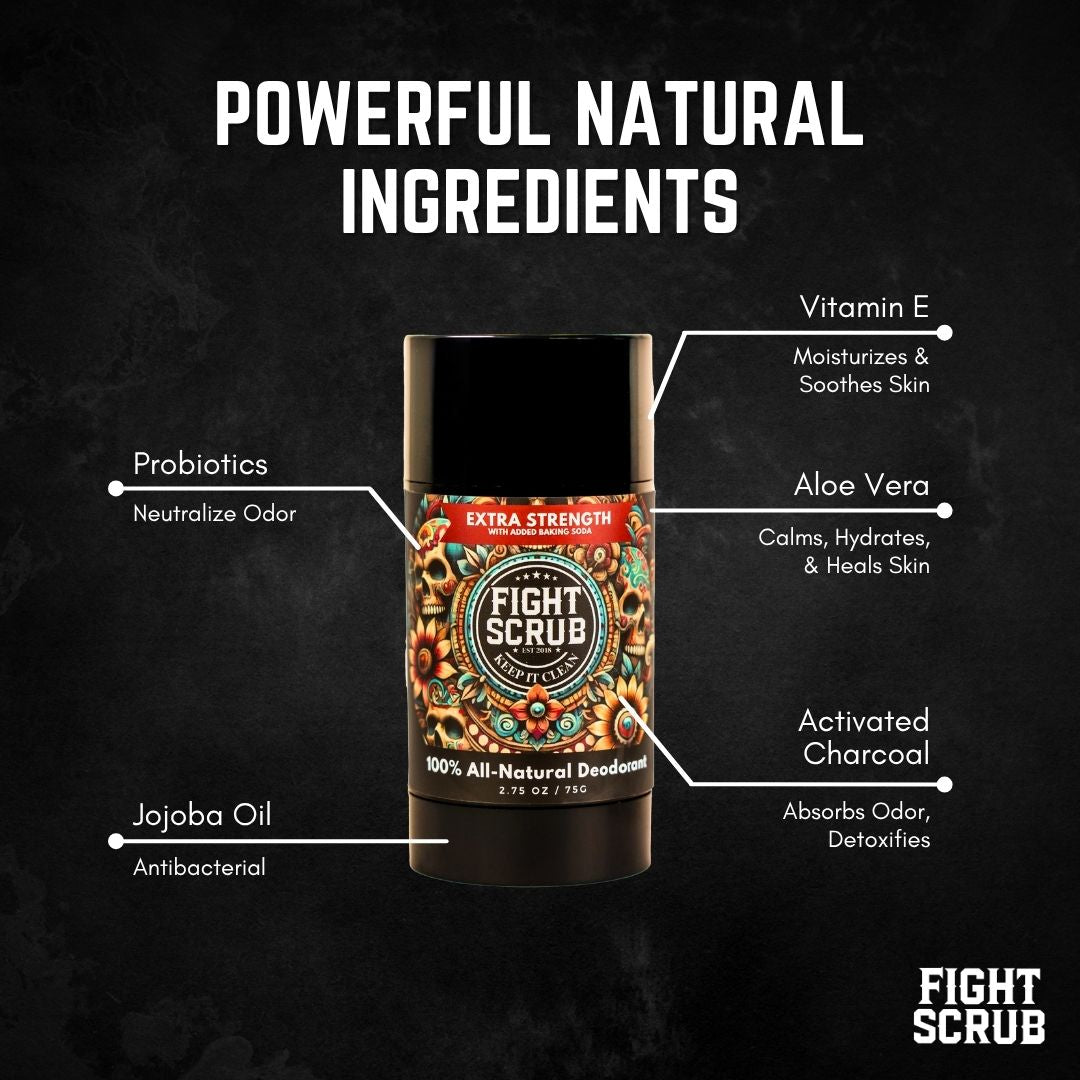 100% All-Natural Extra Strength Deodorant