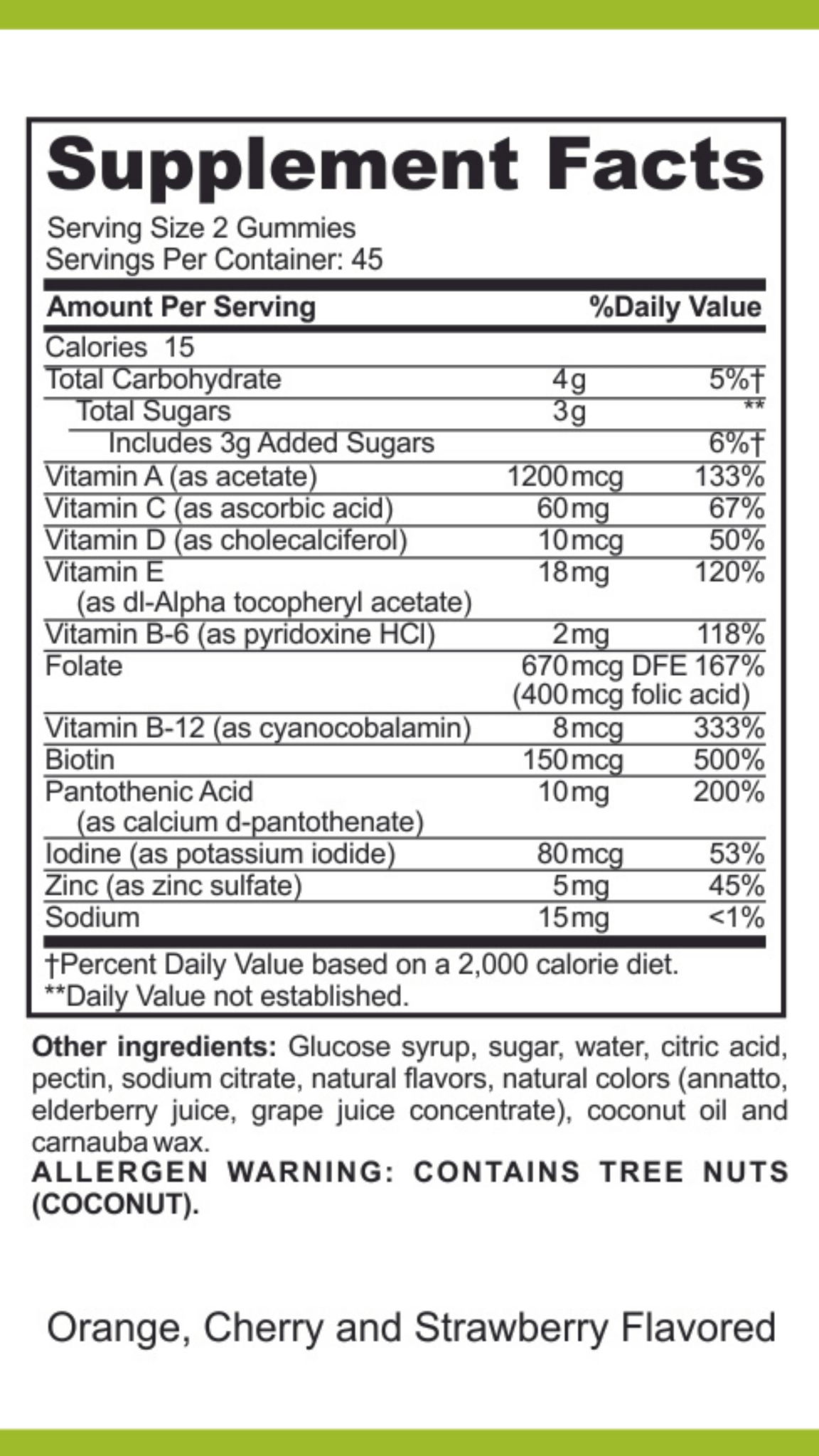 Gut Friendly Advanced Vitamin & Mineral Complex Low FODMAP Certified, Paleo, Keto Gummies