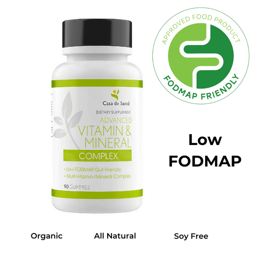 Gut Friendly Advanced Vitamin & Mineral Complex Low FODMAP Certified, Paleo, Keto Gummies