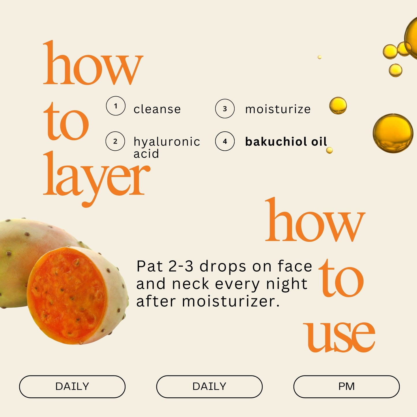 Bakuchiol Skin Renewing Facial Oil (Retinol Alternative) - Blinks Emporium