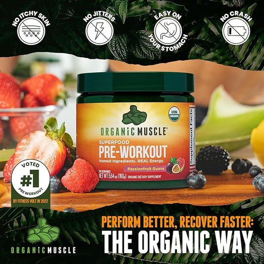 Organic Pre Workout- Passionfruit