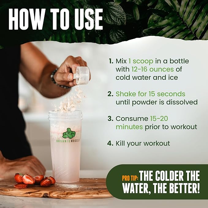 Organic Pre Workout- Passionfruit