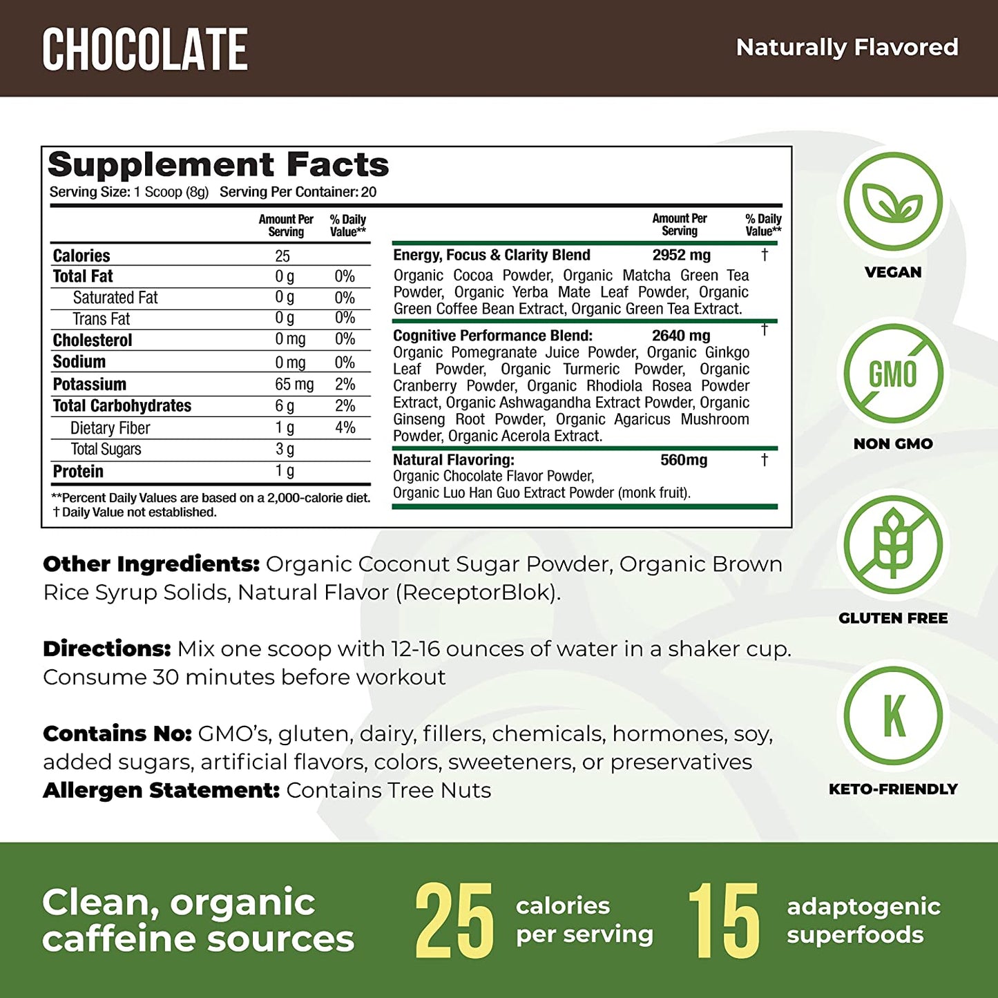 Superfood Brain Boost - Chocolate Mocha
