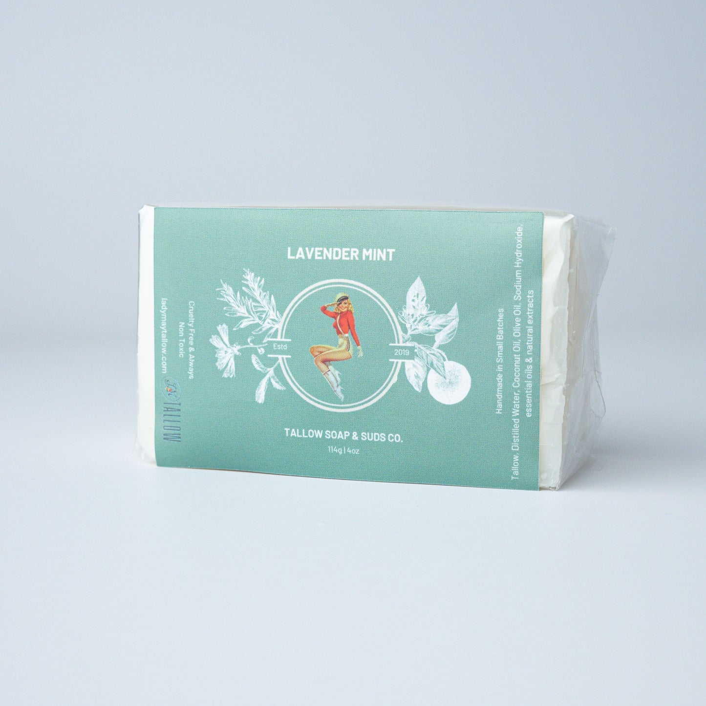 All-Natural Tallow Soap – Lavender Mint & Unscented - Blinks Emporium