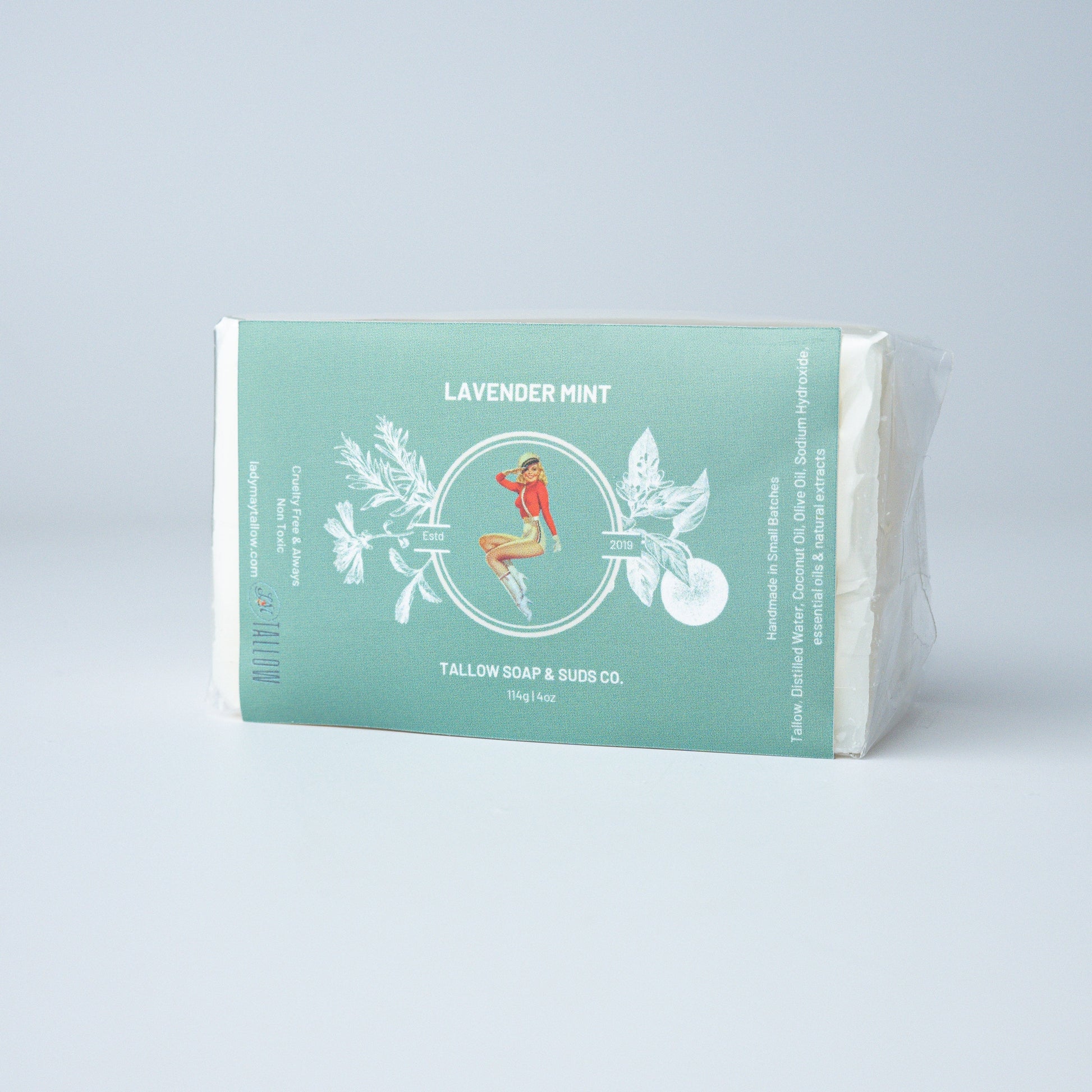 All-Natural Tallow Soap – Lavender Mint & Unscented - Blinks Emporium